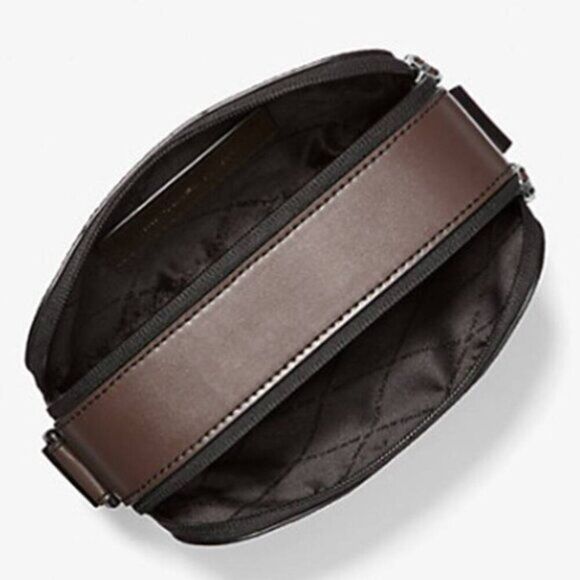 MICHAEL KORS Cooper Signature Logo Camera Crossbody Bag Brown - Picture 5 of 5